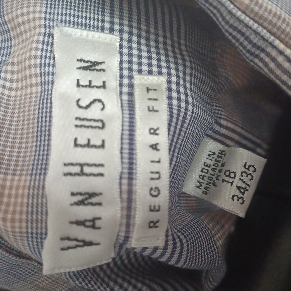 Mens Plaid Dress Shirt - Picture 3 of 3